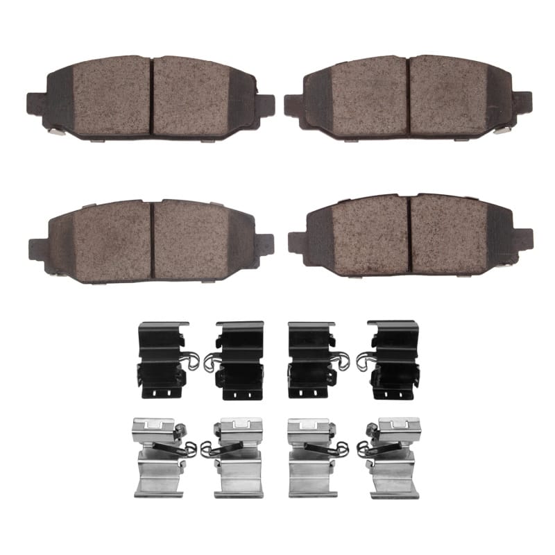 R1 2018-2025 Jeep Wrangler Rear Performance Off-Road/Tow Brake Pads & Hardware Kit - 2400-2186-01