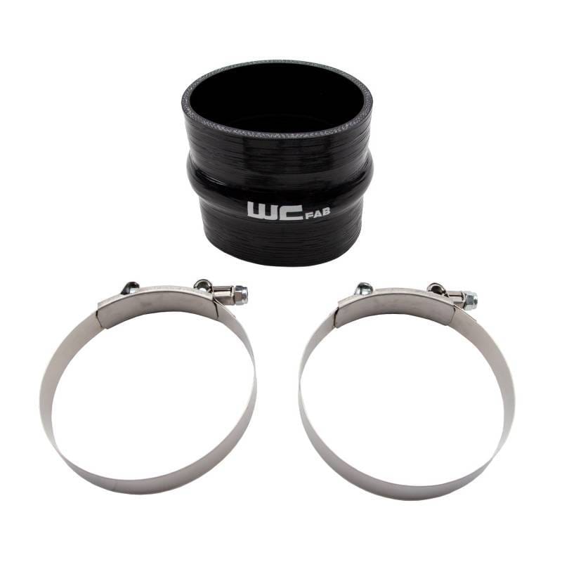 Wehrli 4in ID x 4in Long Silicone Hump Boot and Clamp Kit - Replacement thumbnail 2