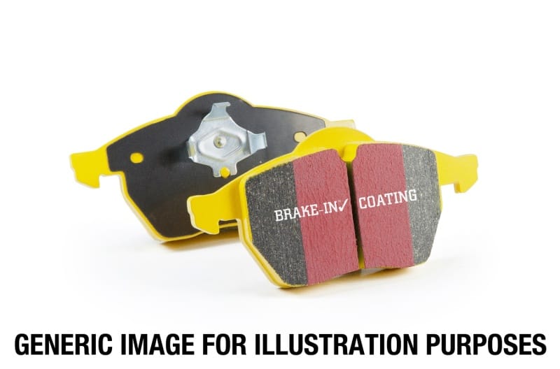 EBC 01-06 Chrysler Sebring Sedan 2.4 Yellowstuff Front Brake Pads thumbnail 2