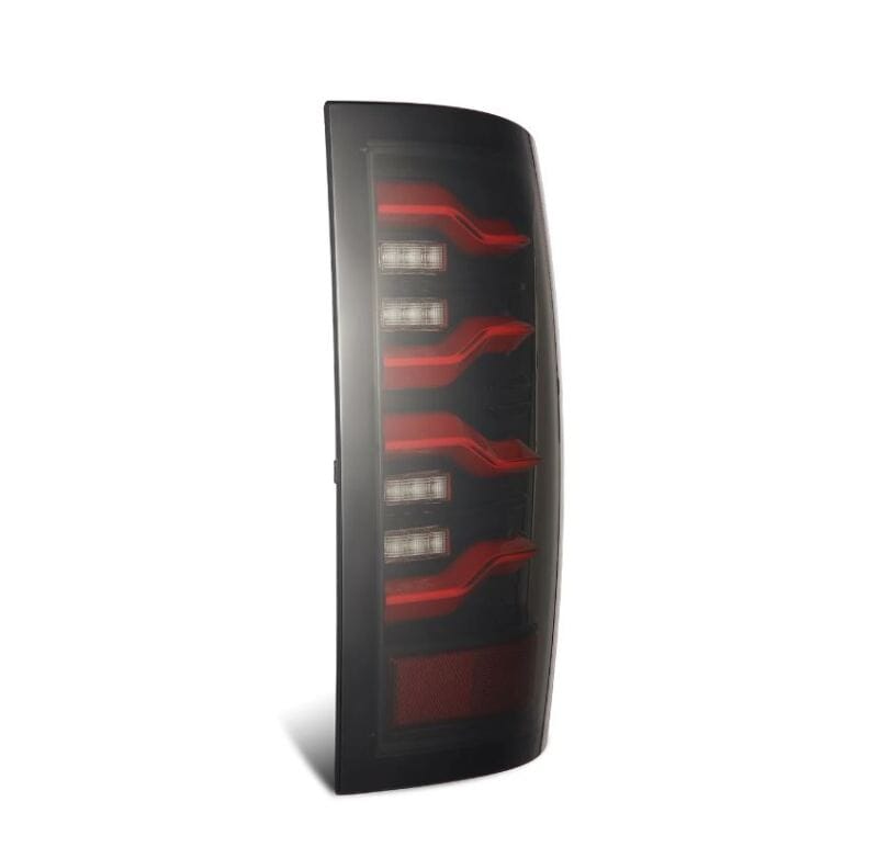 AlphaRex 09-18 Dodge RAM LUXX-Series LED Taillights Black Red w/Actv Light & SS thumbnail 6