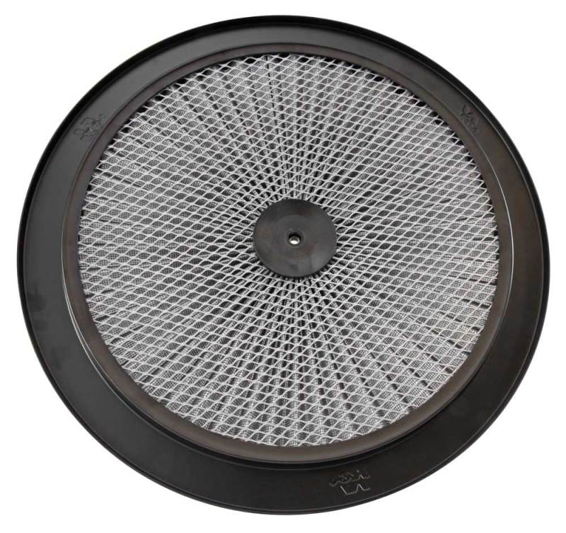 K&N X-Stream Top Filter 14in OD Black Round Lid thumbnail 2