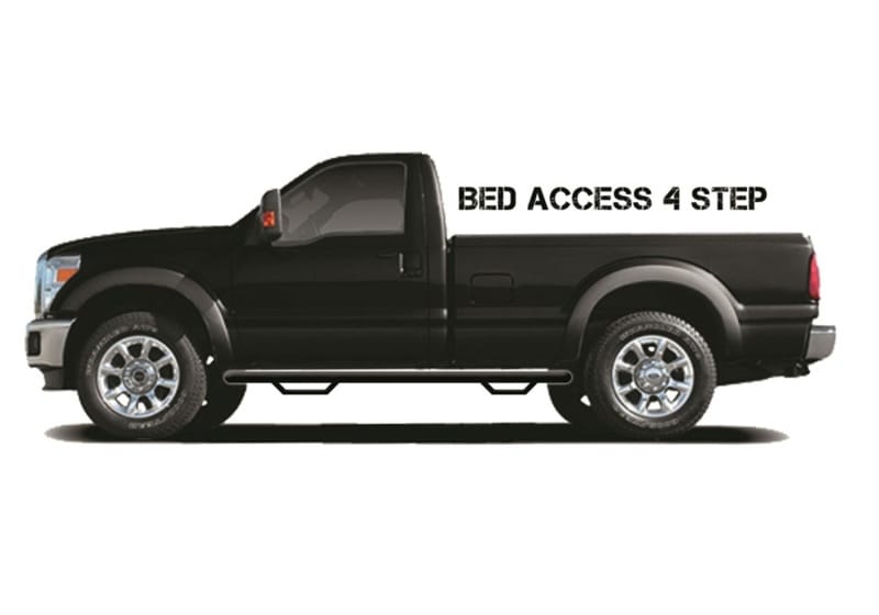 N-Fab Nerf Step 94-01 Dodge RAM 1500/2500/3500 Ext Cab 8ft Bed - Bed Access - Tex. Black - 3in thumbnail 2