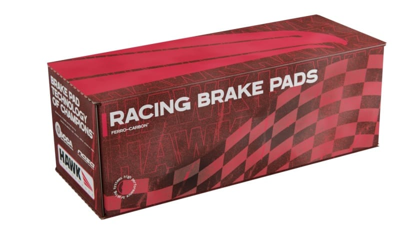 Hawk 03-06 Evo / 04-09 STi / 09-10 Genesis Coupe (Track Only) / 2010 Camaro SS Blue Race Front Brake thumbnail 2