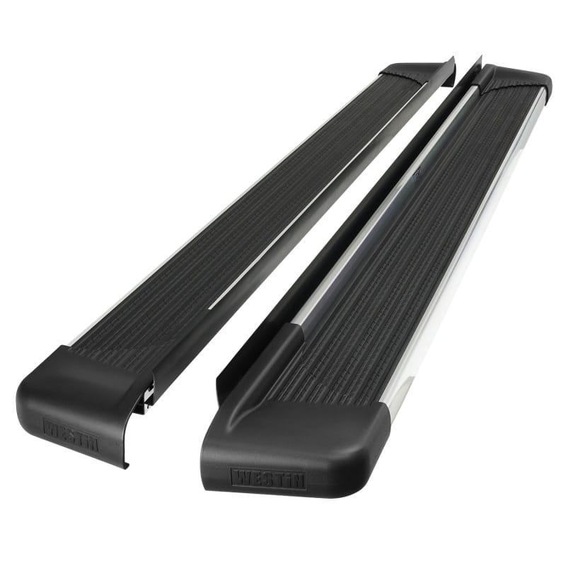 Westin Polished Aluminum Running Board 83 inches SG6 Running Boards - Polished