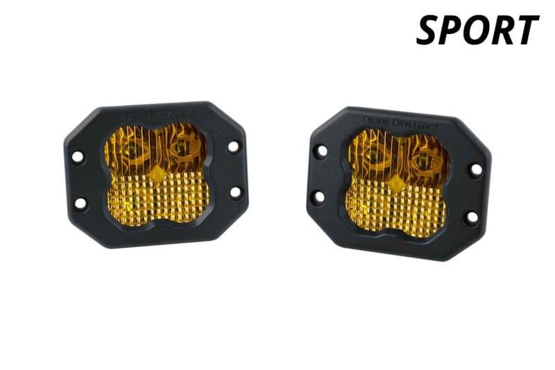 Diode Dynamics SS3 Sport ABL - Yellow SAE Fog Flush (Pair) thumbnail 2