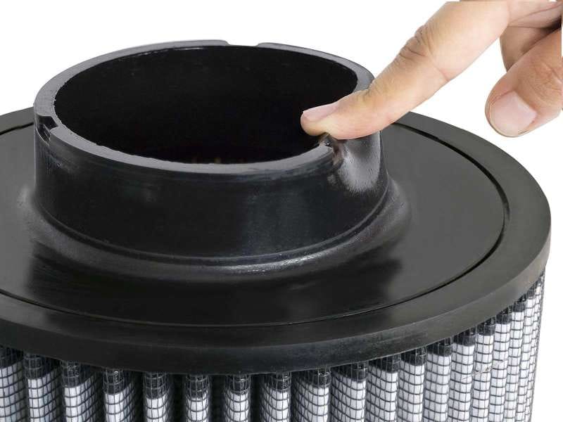 aFe Magnum FLOW Universal Air Filter w/ Pro DRY S Media 4 F x 8-1/2in B x 8-1/2in T x 11in H thumbnail 3