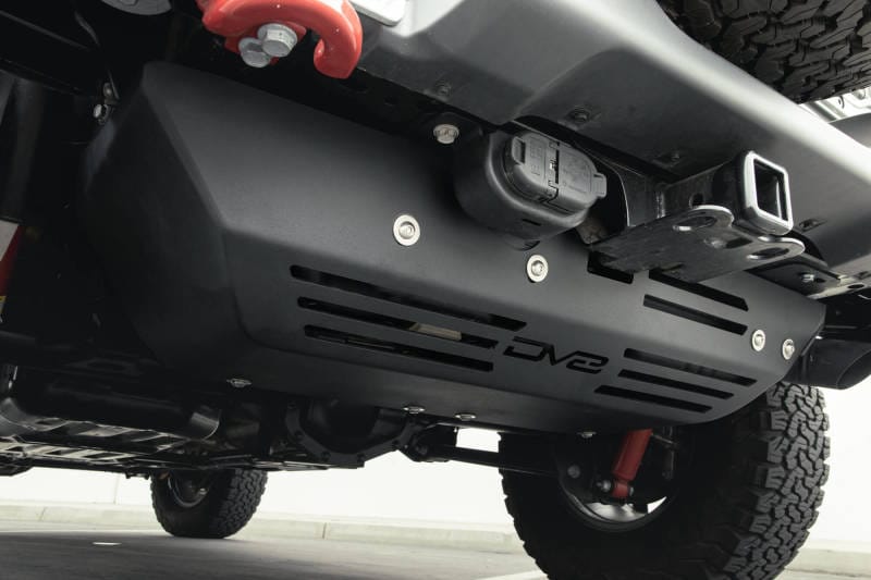 DV8 Offroad 20-22 Jeep Wrangler JL (3.0L Diesel) Rear Diff Skid Plate for Dana 44 thumbnail 8