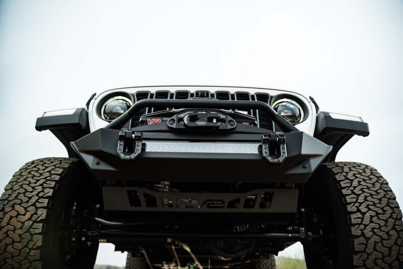 DV8 Offroad 07-23 Jeep Wrangler JK/JL & Gladiator JT FS-1 Series Stubby Front Bumper thumbnail 3
