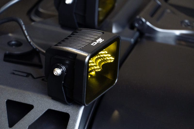 DV8 Offroad 3in Elite Series LED Amber Pod Light thumbnail 2