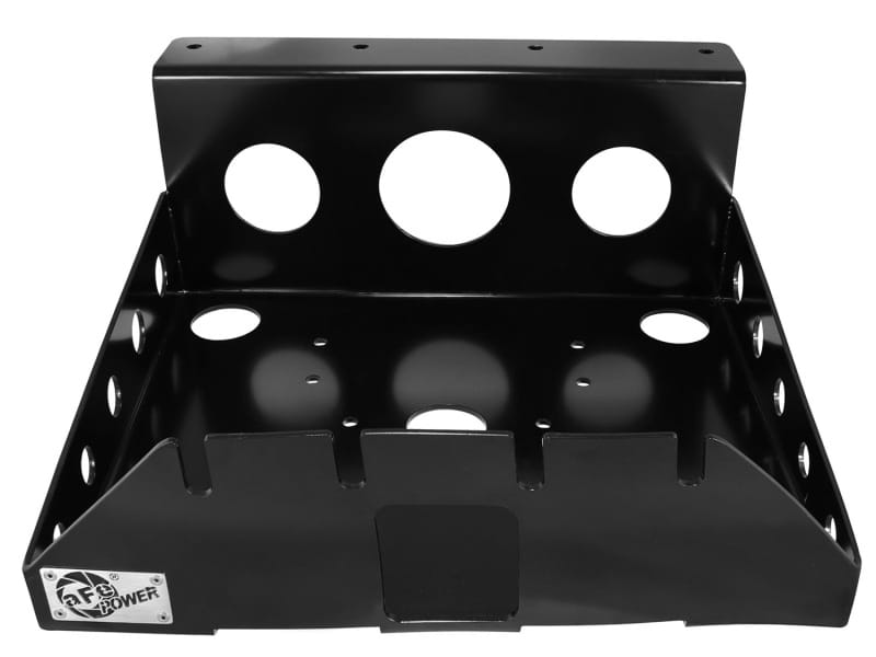 aFe Power Cover Glide Guard On Board Compressor Mount 07-14 Jeep Wrangler JK V6 3.6L-3.8L thumbnail 2