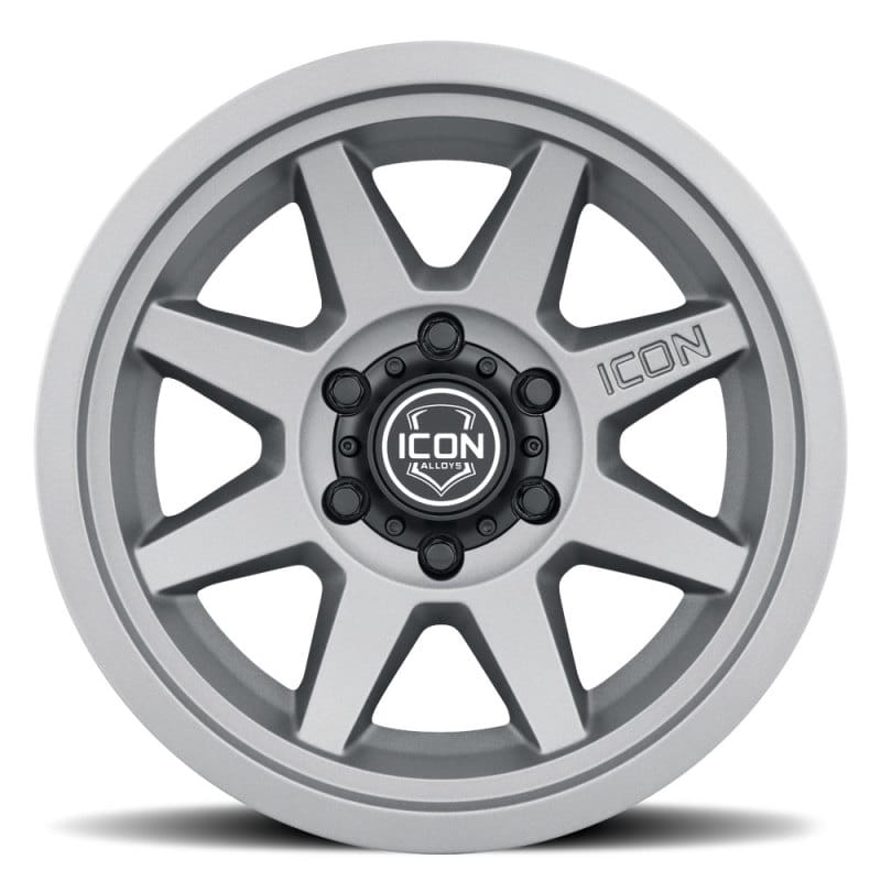 ICON Rebound 17x8.5 5x5 -6mm Offset 4.5in BS 71.5mm Bore Charcoal Wheel thumbnail 2