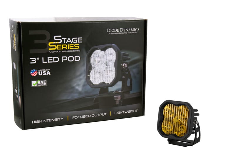 Diode Dynamics SS3 Pro ABL - Yellow Combo Standard (Single) thumbnail 4