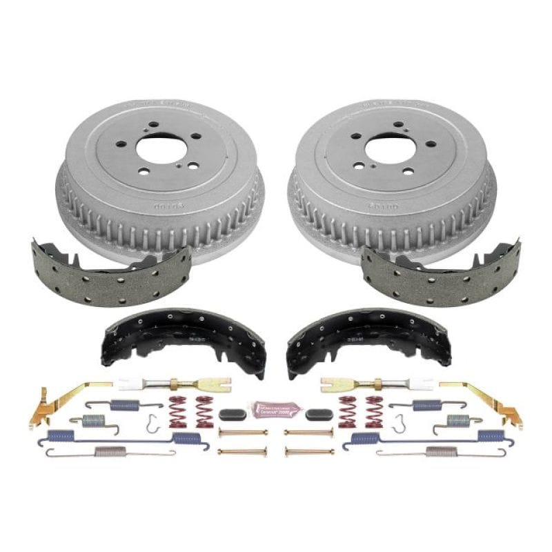 Power Stop 2000 Chrysler Grand Voyager Rear Autospecialty Drum Kit - KOE15267DK