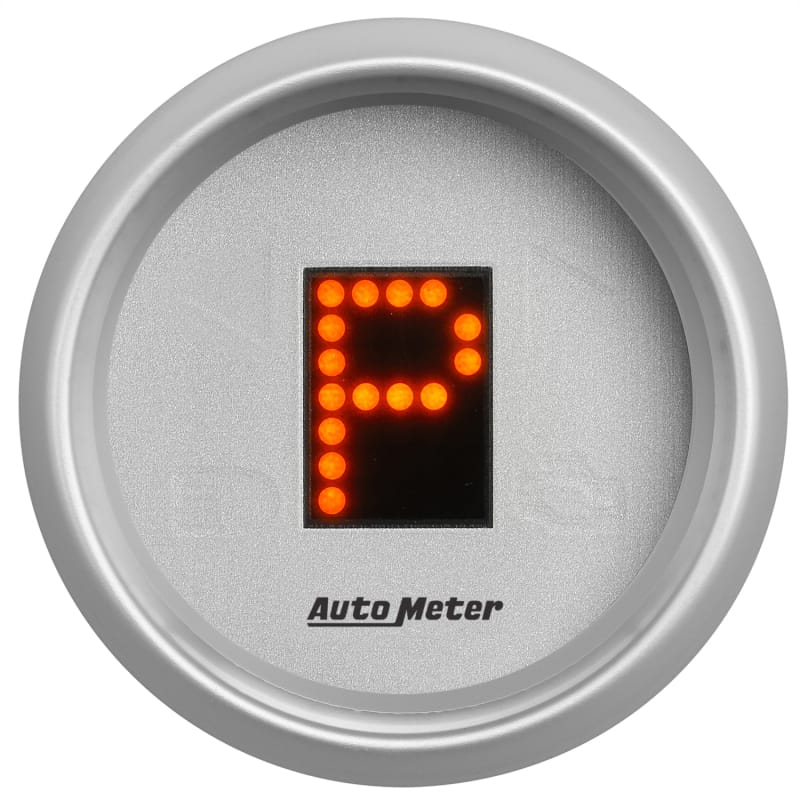 Autometer Ultra-Lite 2-1/16in (P/R/N/D/L/OD/O/5/4/3/2/1) Digital Gear Position Gauge thumbnail 2