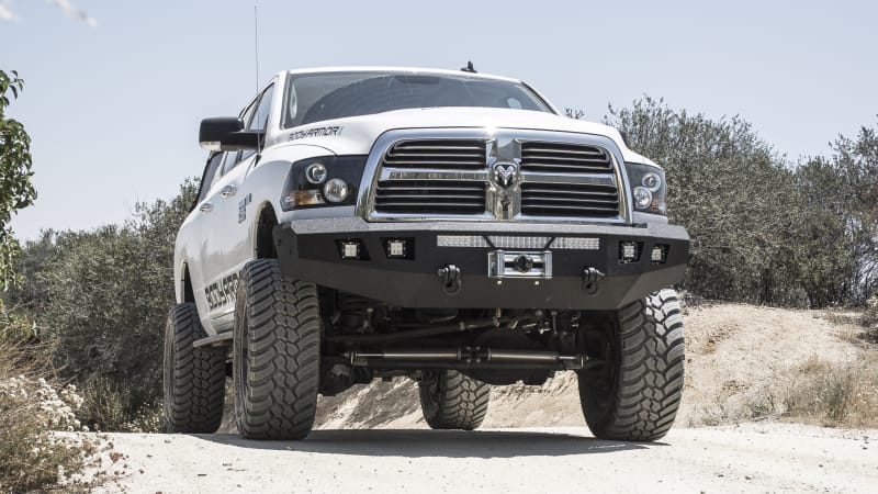 Body Armor 4x4 13-18 Dodge Ram 2500/3500 Eco Series Front Winch Bumper thumbnail 3