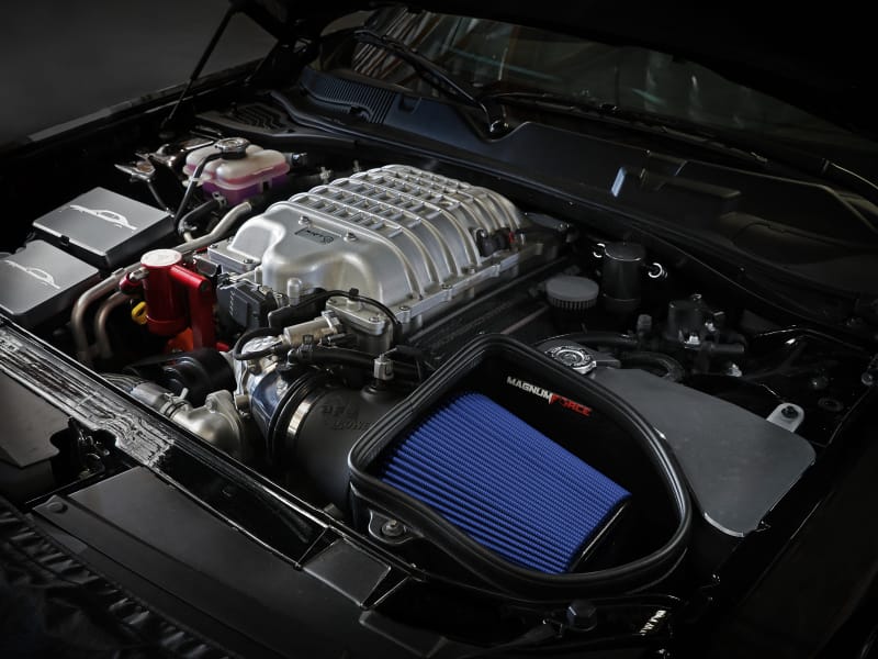 aFe 19-23 Dodge Challenger Hellcat V8-6.2L (sc) Magnum FORCE Stage2 Cold Air Intake System w/Pro 5R thumbnail 4