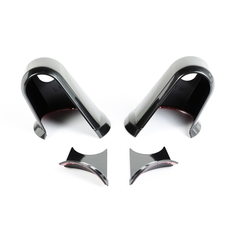 Rugged Ridge Mirror Arm Covers Black Paintable 07-18 Jeep Wrangler JK thumbnail 2