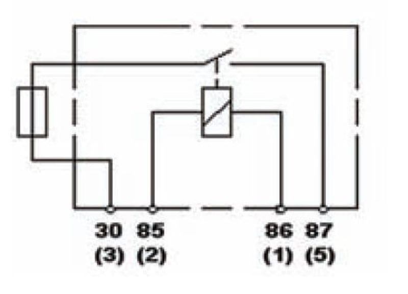 Hella Relay 12V 25A SPST 25A Fuse Bkt thumbnail 3