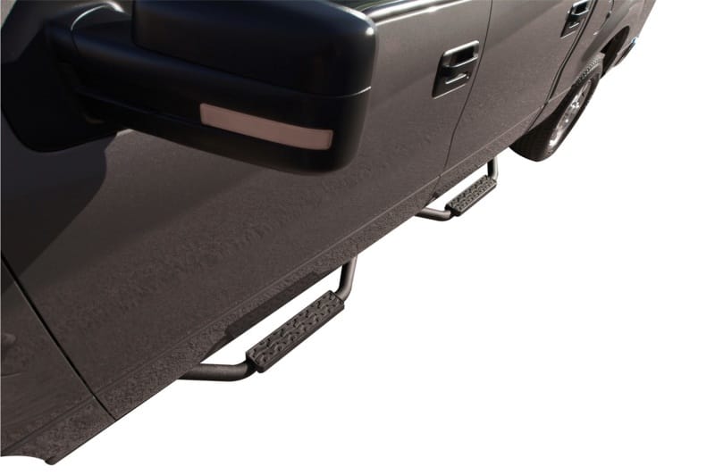 Rampage 1997-2006 Jeep Wrangler(TJ) Side Bar Drop Step Slimline - Black thumbnail 2
