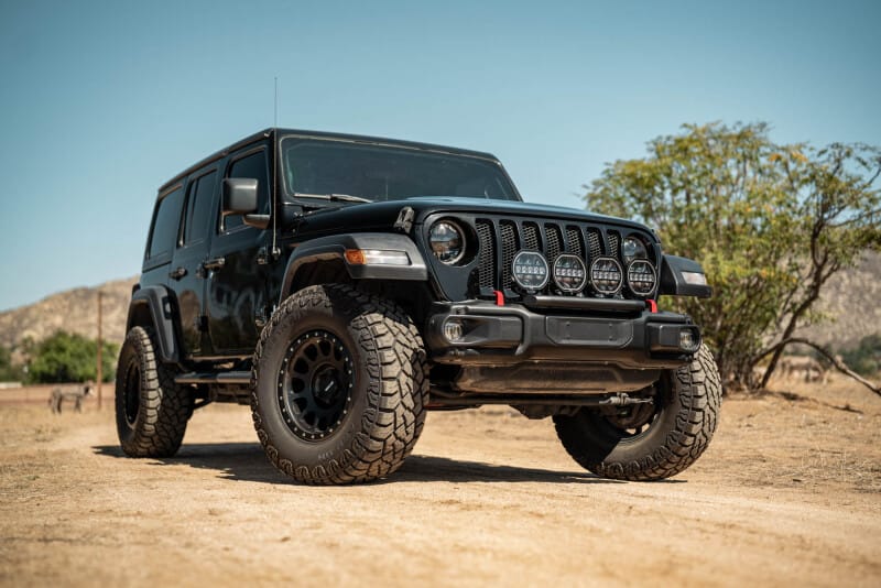 DV8 Offroad 2018-2025 Wrangler JL Push Bar for Mopar Rubicon Steel Bumper thumbnail 2