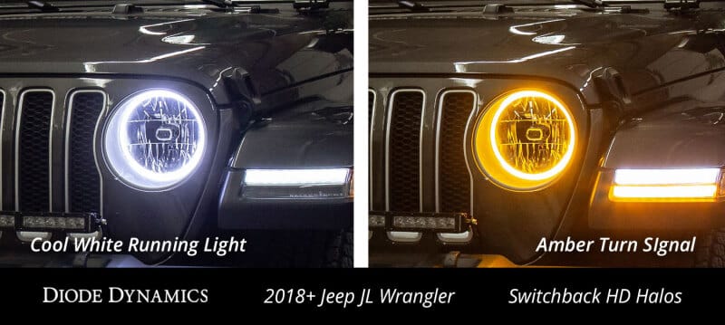 Diode Dynamics Halo Lights LED 185mm Switchback (Pair) thumbnail 6
