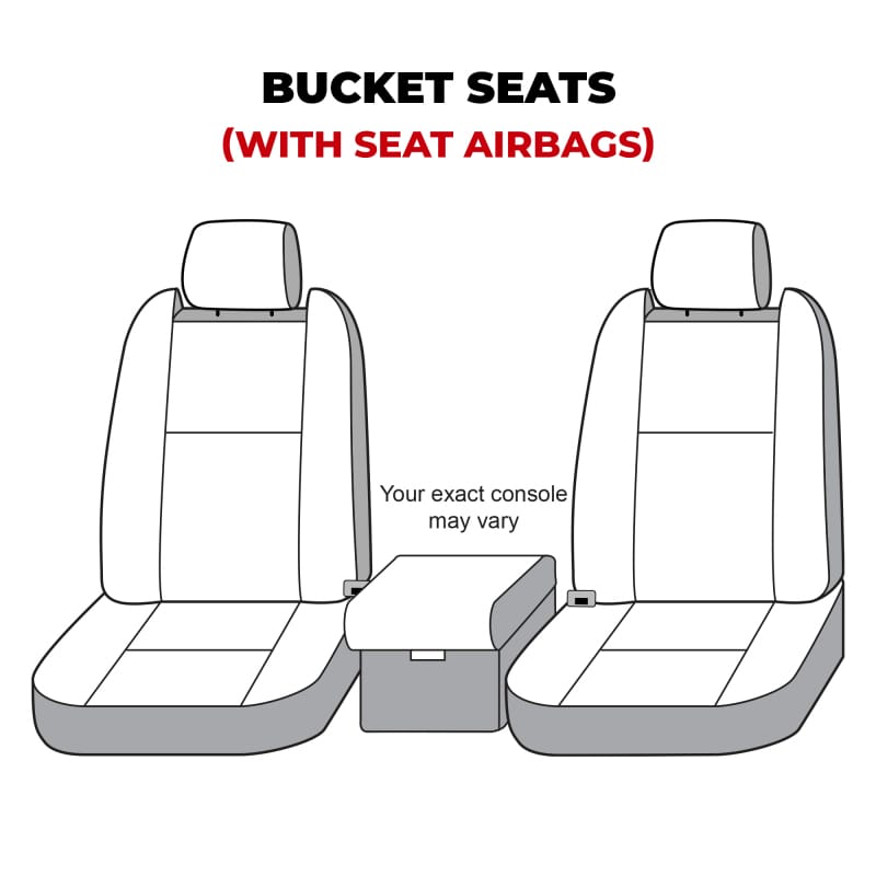 Covercraft 22-24 Dodge Ram 2500/3500/4500 Fr Bucket Endura Logo SeatSaver Front Row Seat Covers