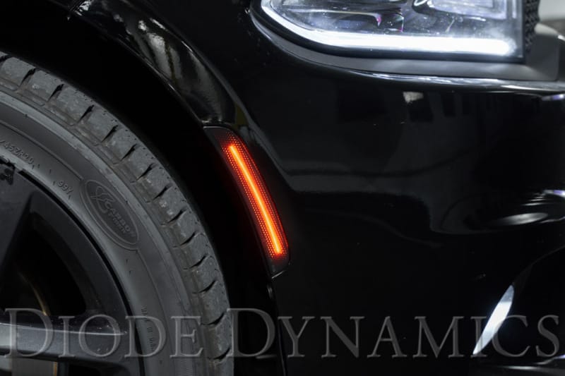 Diode Dynamics 15-21 Dodge Charger LED Sidemarkers - Smoked (set) thumbnail 2