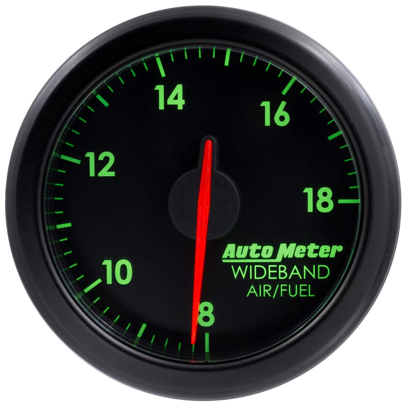 Autometer Airdrive 2-1/6in Wideband Air / Fuel Gauge 10:1-17:1 ARF Range - Black thumbnail 3