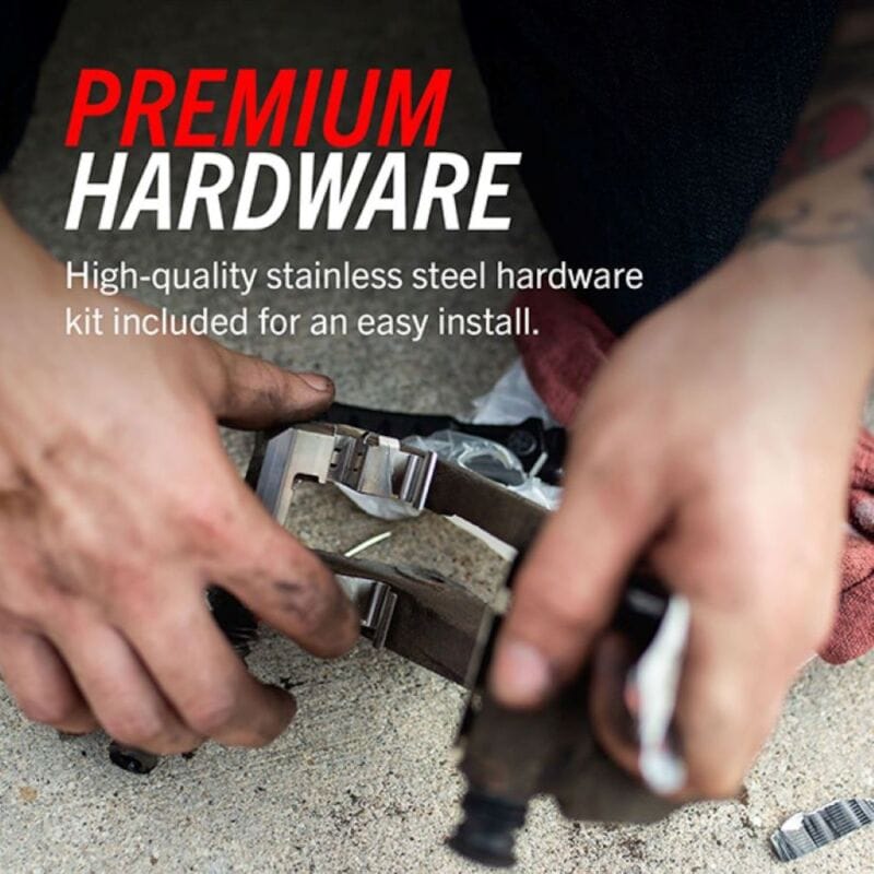 Power Stop 2005 Dodge Ram 1500 Front Z17 Evolution Ceramic Brake Pads w/Hardware thumbnail 2
