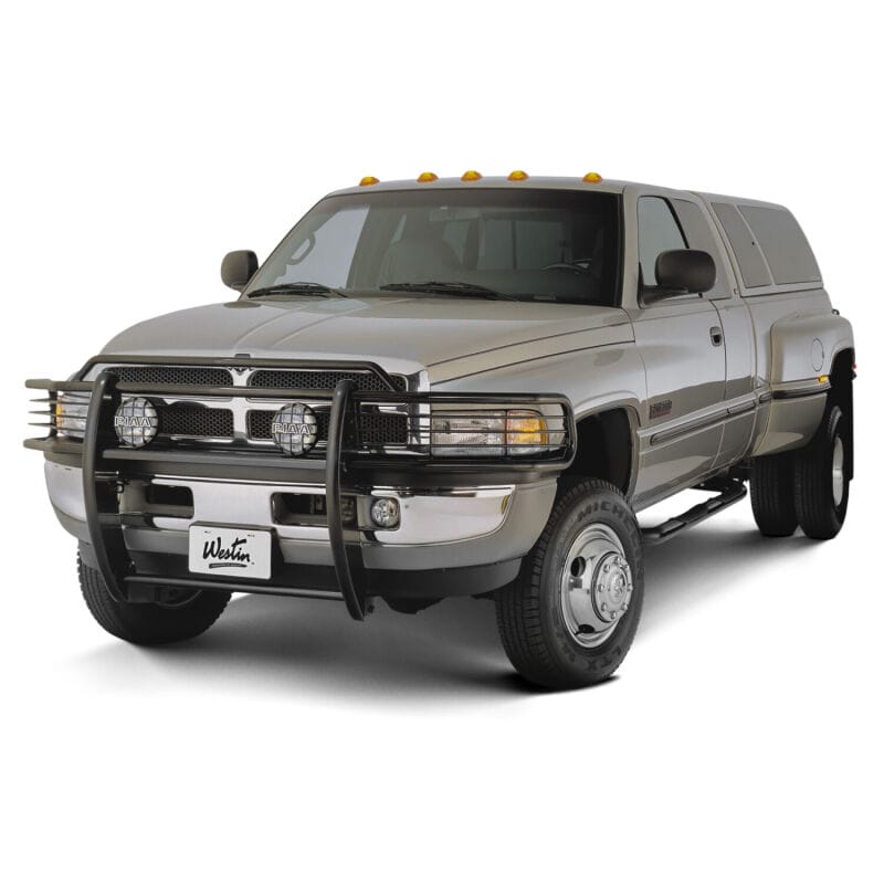 Westin 1994-2001 Dodge Ram 1500 Club Cab Signature 3 Nerf Step Bars - Black thumbnail 4