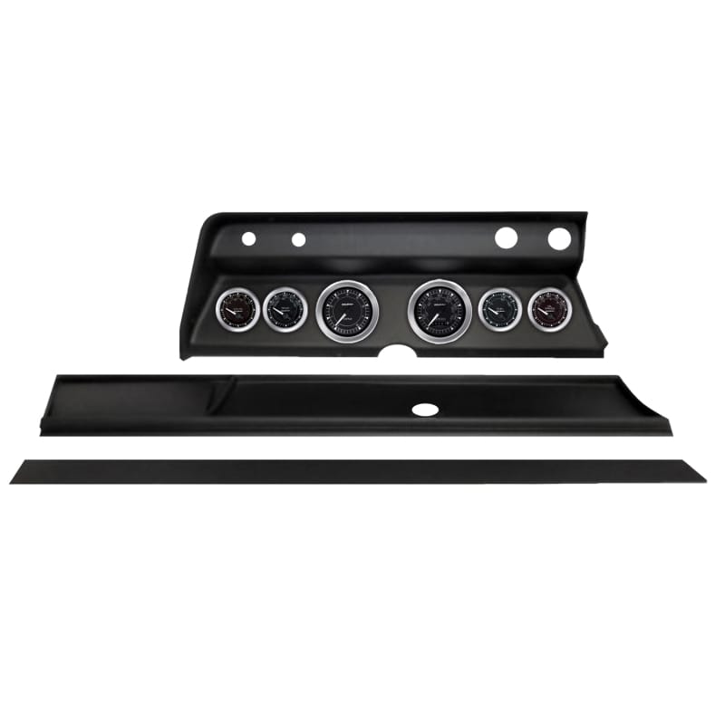 Autometer Chrono Direct Fit Dash Kit 1967 Chevy Chevelle (2 x 3-3/8in. / 4 x 2-1/16in.)