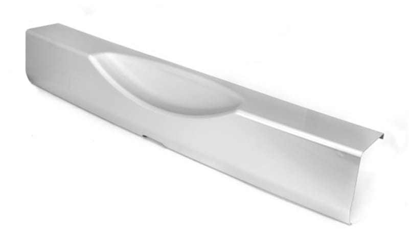 Omix Rear Bumper Applique Silver 07-18 Jeep Wrangler thumbnail 2