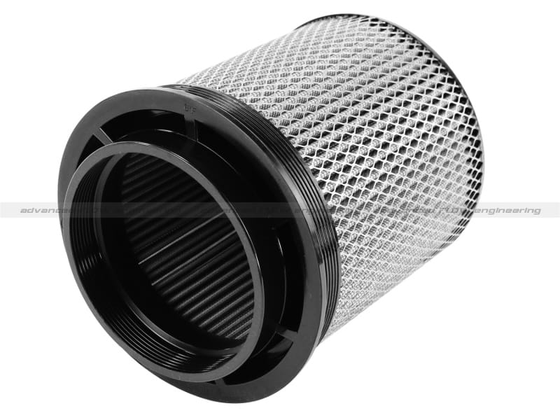 aFe MagnumFLOW Air Filter Pro DRY S 6in Flange x 8 1/8in Base/Top (INV) x 9in H thumbnail 2