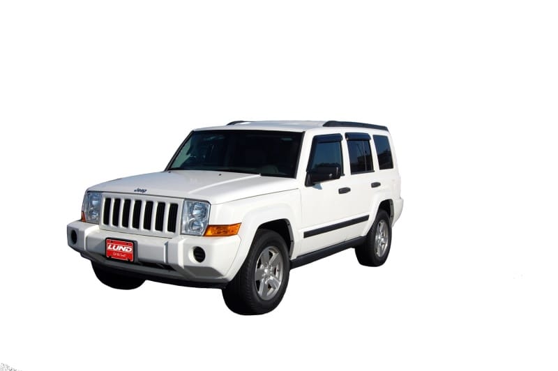 AVS 06-10 Jeep Commander Ventvisor Outside Mount Window Deflectors 4pc - Smoke thumbnail 2