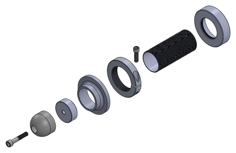 RockJock TJ/LJ/XJ/MJ ACOS Front Adjustable Coil Spring Spacers thumbnail 2