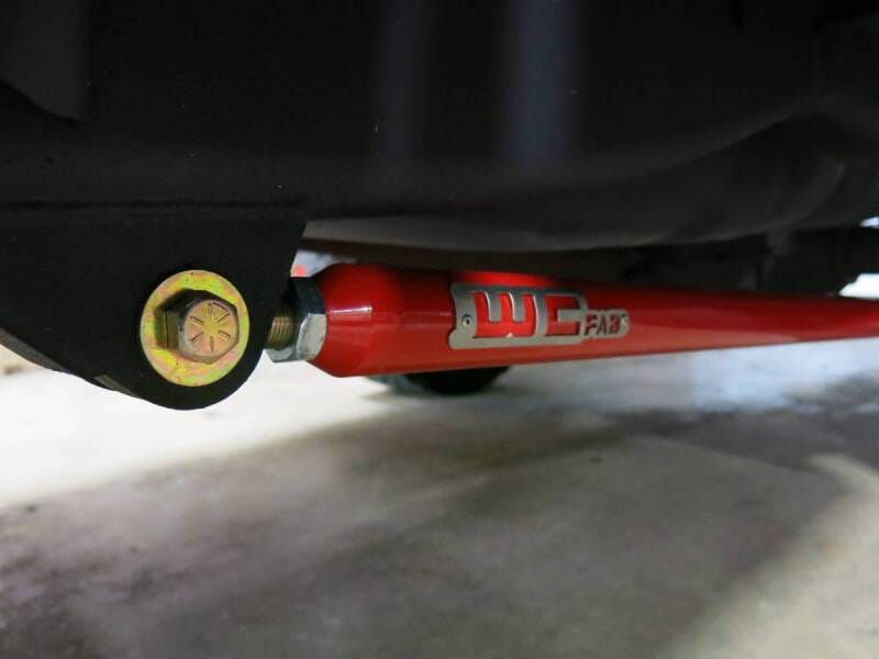 Wehrli 99-10 Ford / 94-22 RAM Univ ECLB/CCLB 68in. Traction Bar Kit - Bengal Red thumbnail 3
