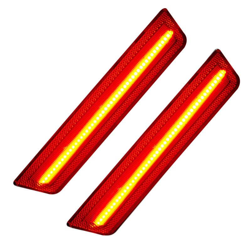 Oracle 11-14 Dodge Charger Concept Sidemarker Set (Rear Only) - Clear - No Paint thumbnail 2
