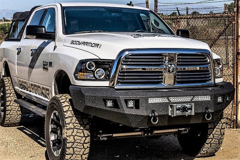 Body Armor 4x4 13-18 Dodge Ram 2500/3500 Eco Series Front Winch Bumper thumbnail 4