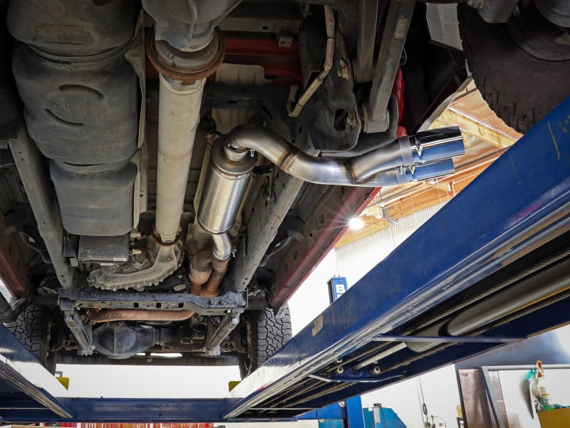 aFe POWER Rebel Series 3.5in SS Cat Back Exhaust w/Pol Tips 19-21 RAM V8-6.4L Hemi thumbnail 5