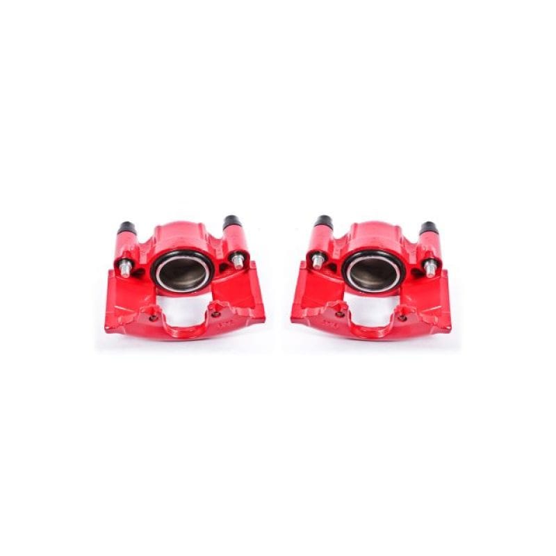 Power Stop 90-93 Cadillac Commercial Chassis Front Red Calipers w/o Brackets - Pair