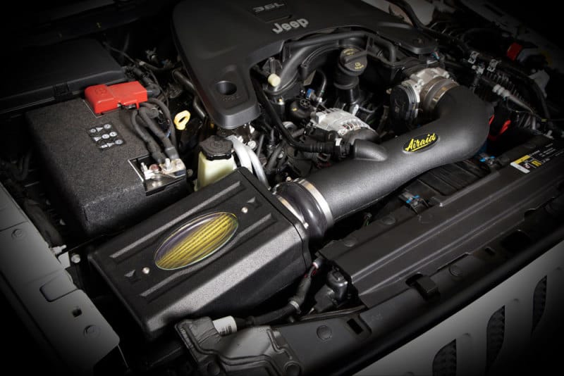 Airaid 18-21 Jeep Wrangler JL 3.6L V6 Performance Air Intake System - Non-woven Synthetic thumbnail 2