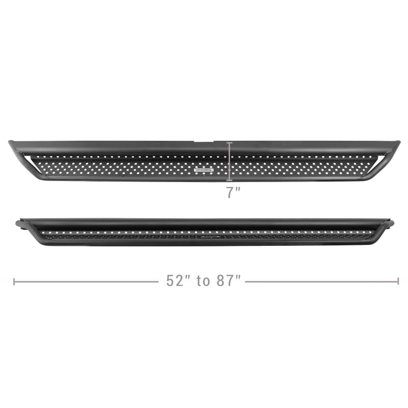 Go Rhino Dominator Extreme D1 Side Steps - Tex Blk - 52in thumbnail 4