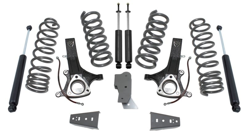 MaxTrac 09-18 RAM 1500 2WD 4.7L V8 7in/4.5in MaxPro Spindle Lift Kit w/MaxTrac Shocks