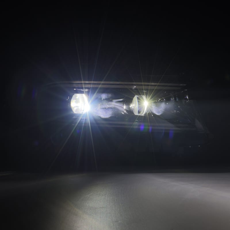 AlphaRex 15-23 Dodge Charger LUXX LED Proj Headlights Alpha-Black w/Actv Light & Seq.Sig / SB DRL thumbnail 4