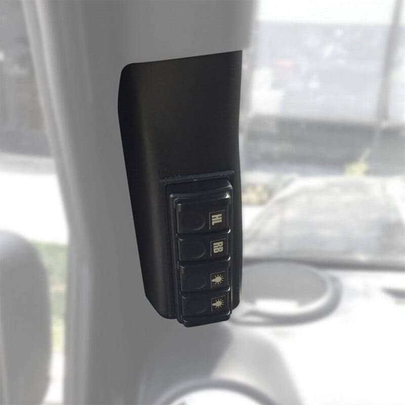 Oracle Trigger Jeep Jk A-Pillar Remote Mount thumbnail 2