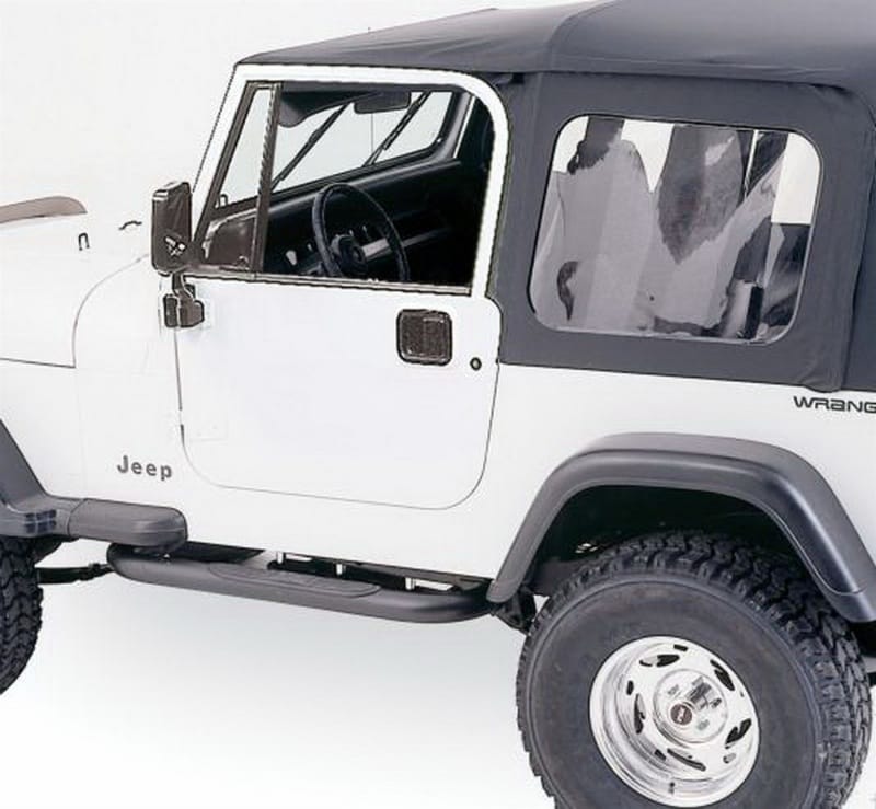 Rampage 86-95 Jeep Wrangler CJ7/YJ Complete Top - Black Diamond thumbnail 4