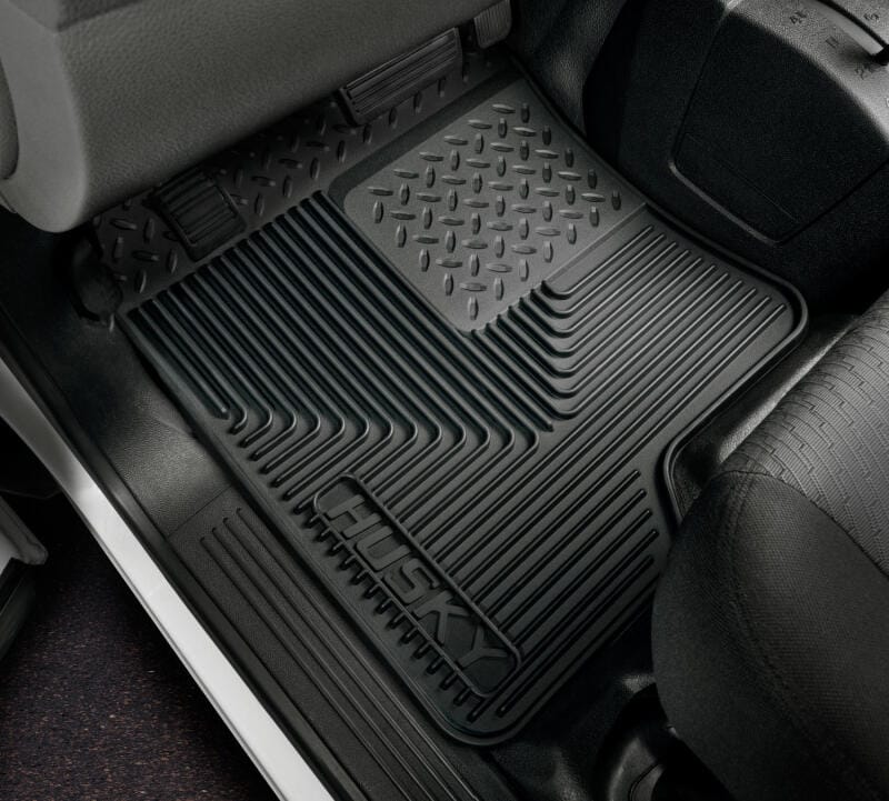 Husky Liners 80-12 Ford F-150/00-05 Ford Excursion Heavy Duty Black 2nd Row Floor Mats thumbnail 4
