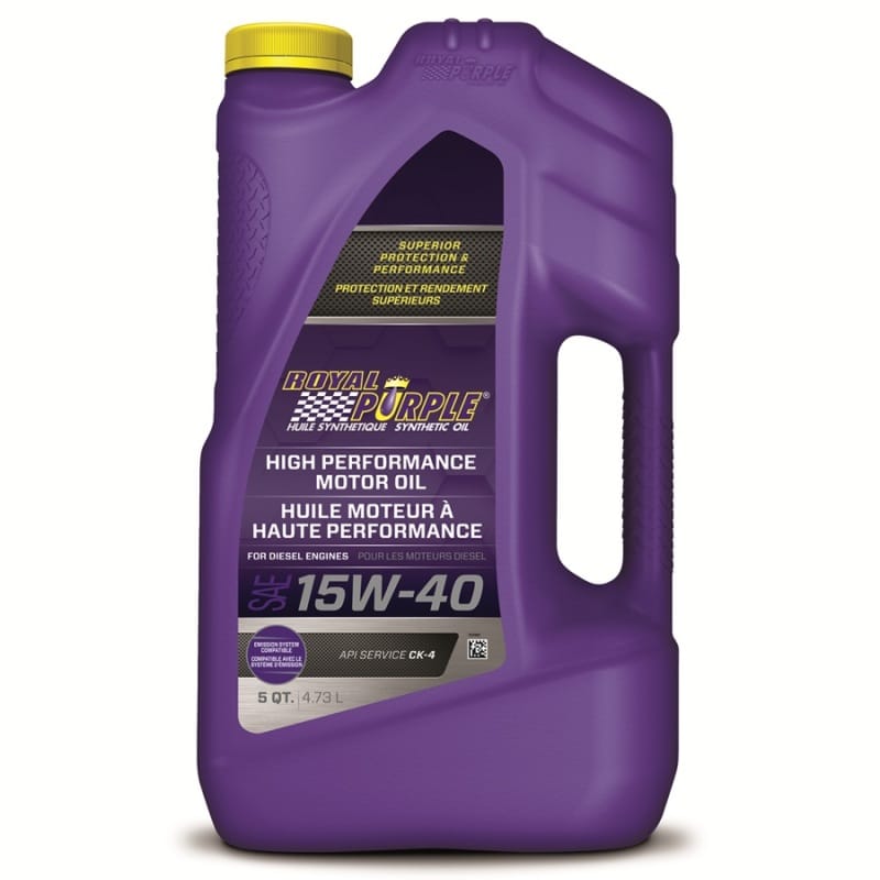 Royal Purple Duralec Super Diesel 15W40 Motor Oil (Canada) - 5 Quart thumbnail 2