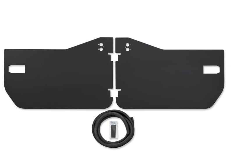 Bestop 20-26 Jeep Gladiator / 18-26 Wrangler JL Element Panels (Front Doors Black)