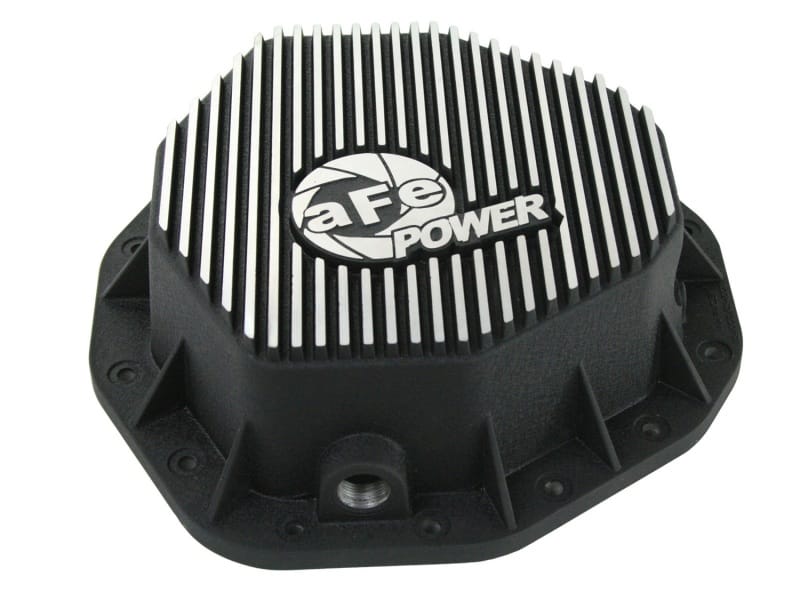 aFe Power Cover Rear Differential w/ 75W-90 Gear Oil Dodge Diesel Trucks 03-05 L6-5.9L thumbnail 2